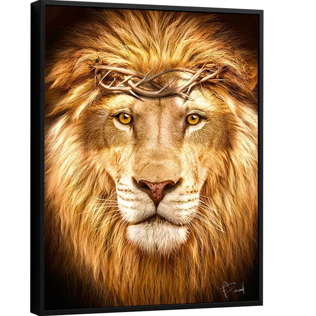 Quadro Leão de Judá para sala