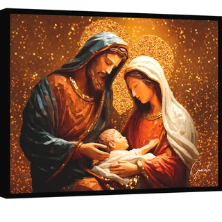 Quadro O Amor da Sagrada Família