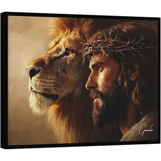 Quadro O Leão de Judá em Cristo
