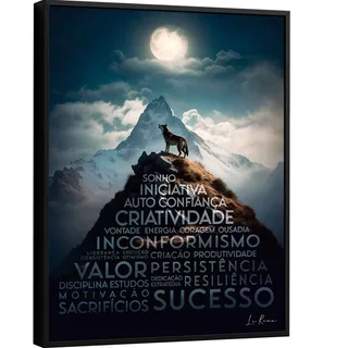 Quadro Visão Alfa para escritório